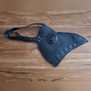 Plague Doctor Bird Mask Black New Adjustable